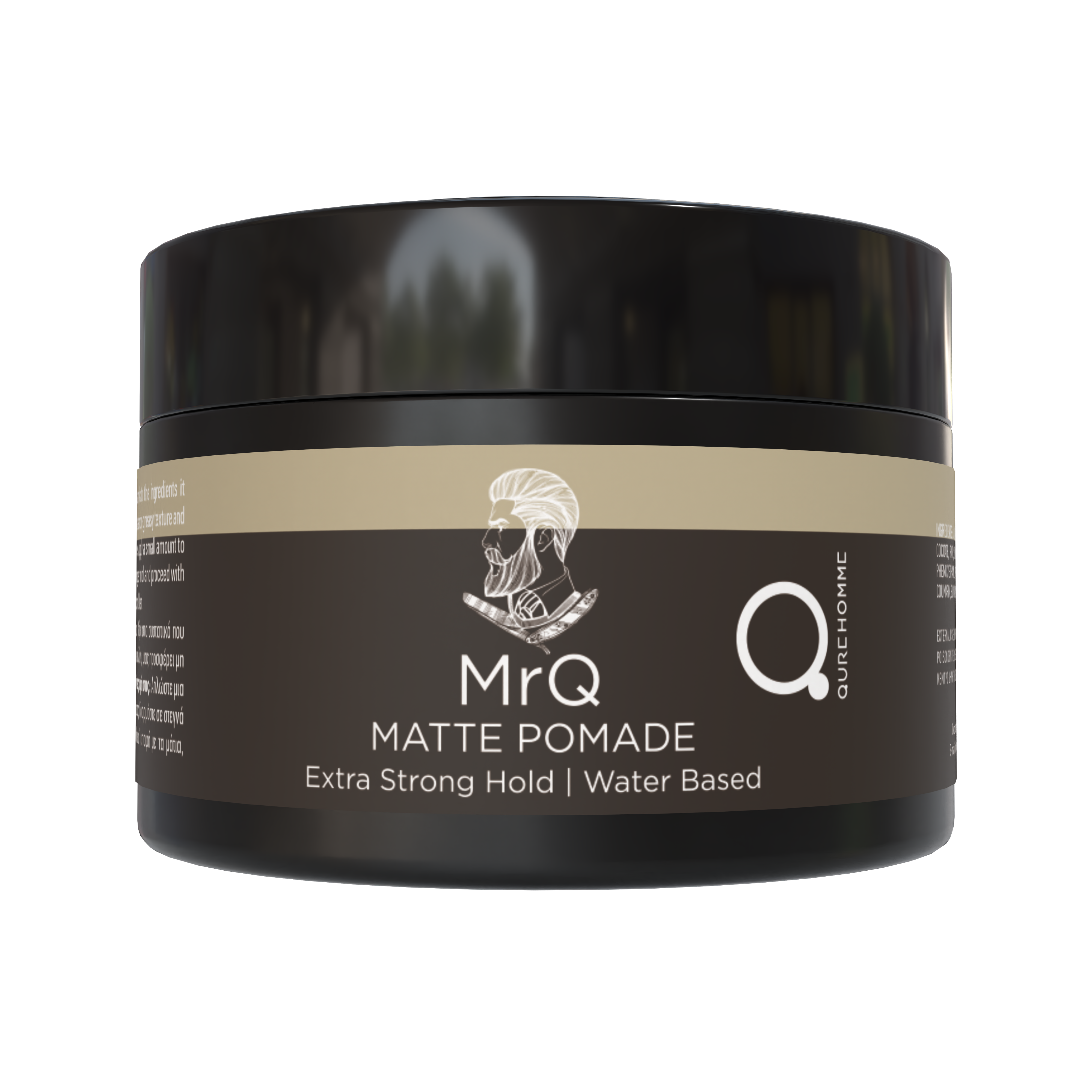 MrQ Matte Pomade Extra Strong Hold Water Based