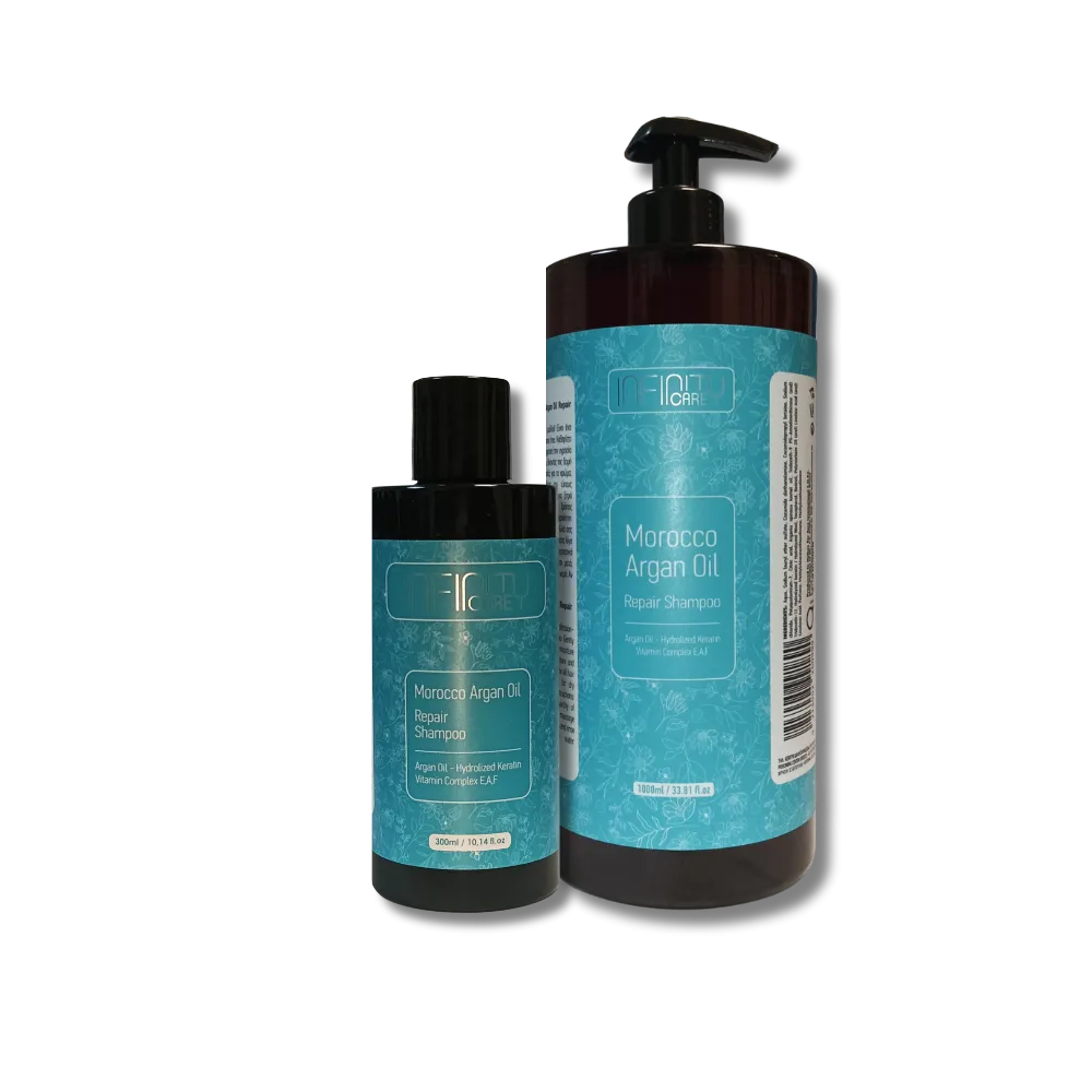Infinity Care Morocco Argan Oil Repair Shampoo 300ml and 1000ml (1)