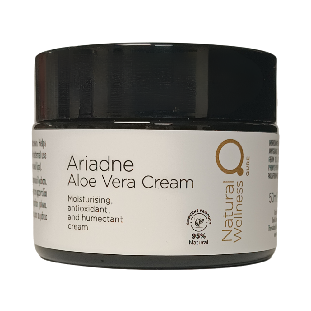 Ariadne Aloe Vera Cream (jar) Natural Wellness