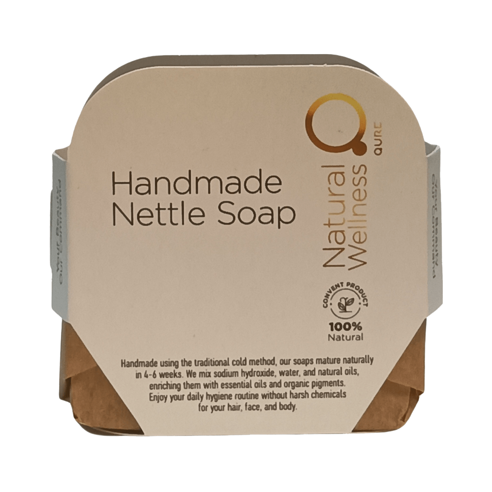 Handmade Nettle Soap 90 110g Χειροποίητο Σαπούνι με Τσουκνίδα 1