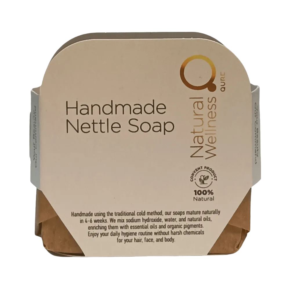 Handmade Nettle Soap 90 110g Χειροποίητο Σαπούνι με Τσουκνίδα 1