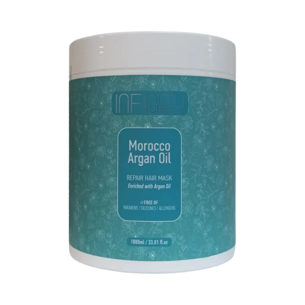 Infinity Care Morocco Argan Oil Repair Hair Mask transparent
