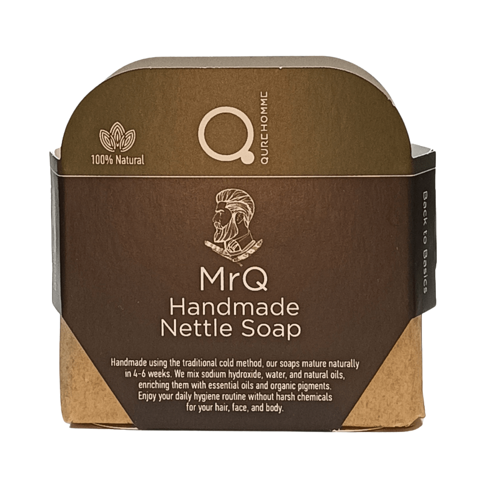 MrQ Handmade Nettle Soap 90 110g Χειροποίητο Σαπούνι με Τσουκνίδα 1