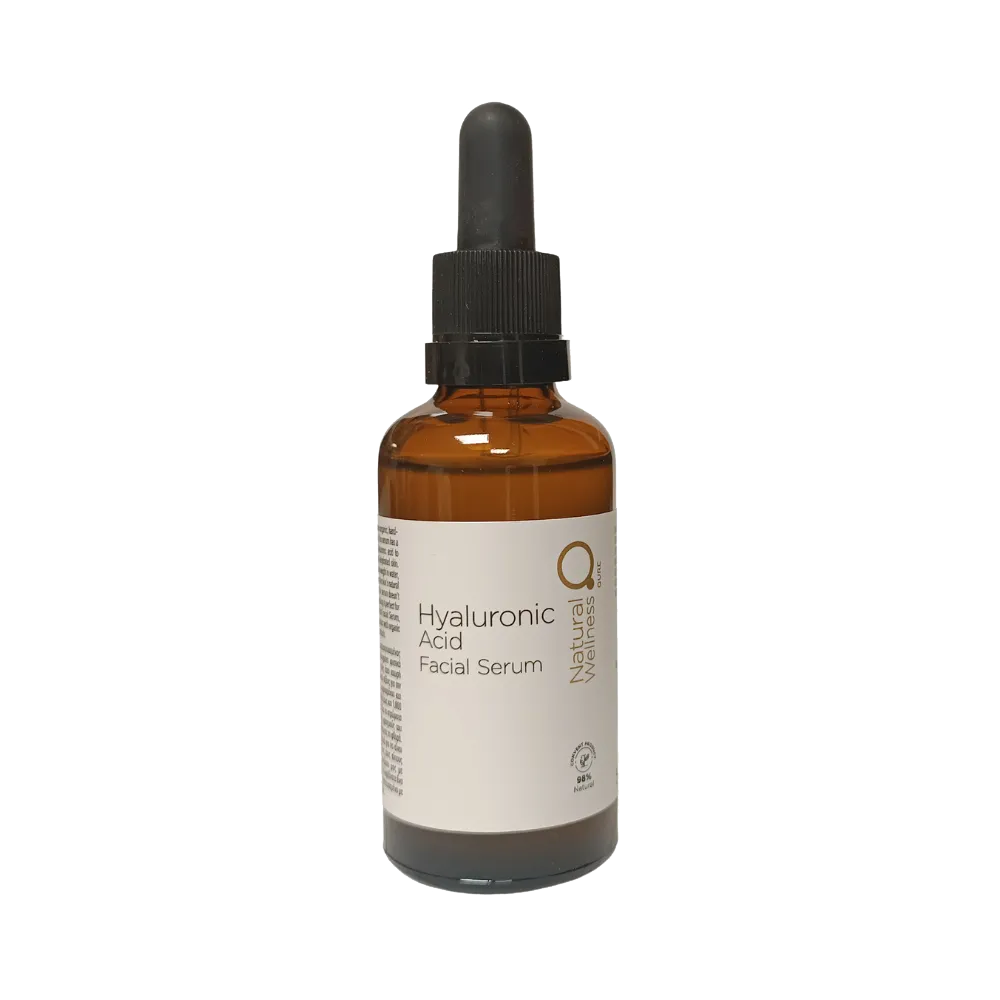 2 Hyaluronic Acid Facial Serum bottle Natural Wellness