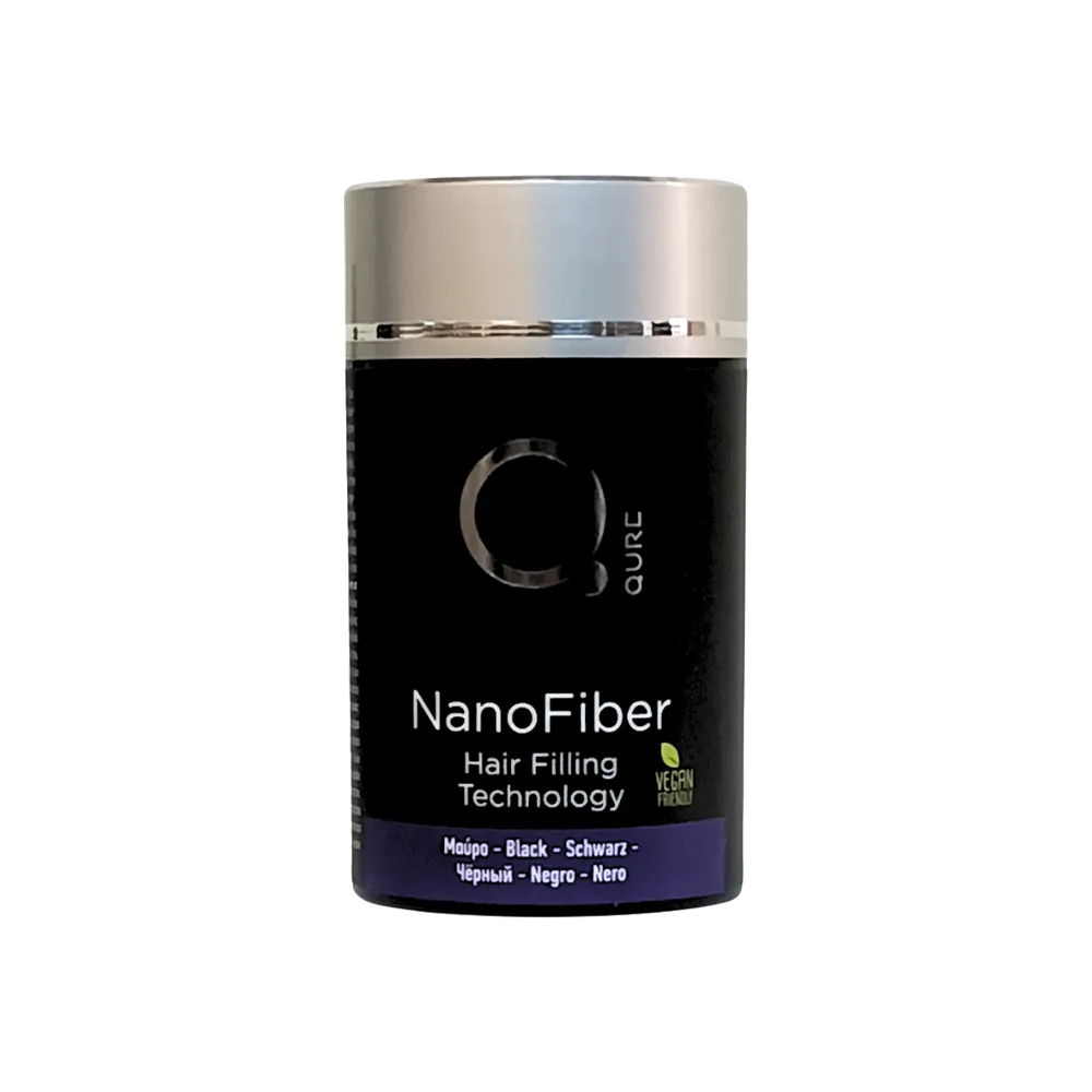 Nano Fiber Black 25g by Qure Μαύρο (1)