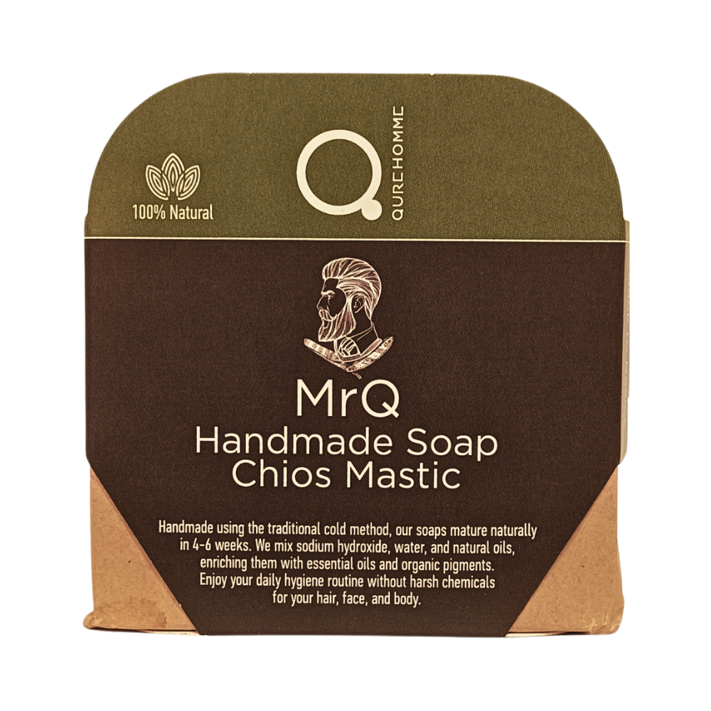 MrQ Handmade Soap Chios Mastic 90 – 110 g Χειροποίητο Σαπούνι Μαστίχα Χίου