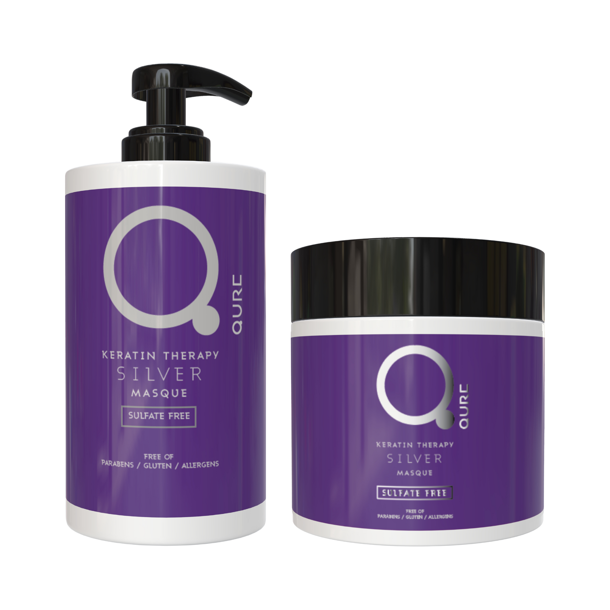 Silver Keratin Therapy Masque 300ml and 500ml