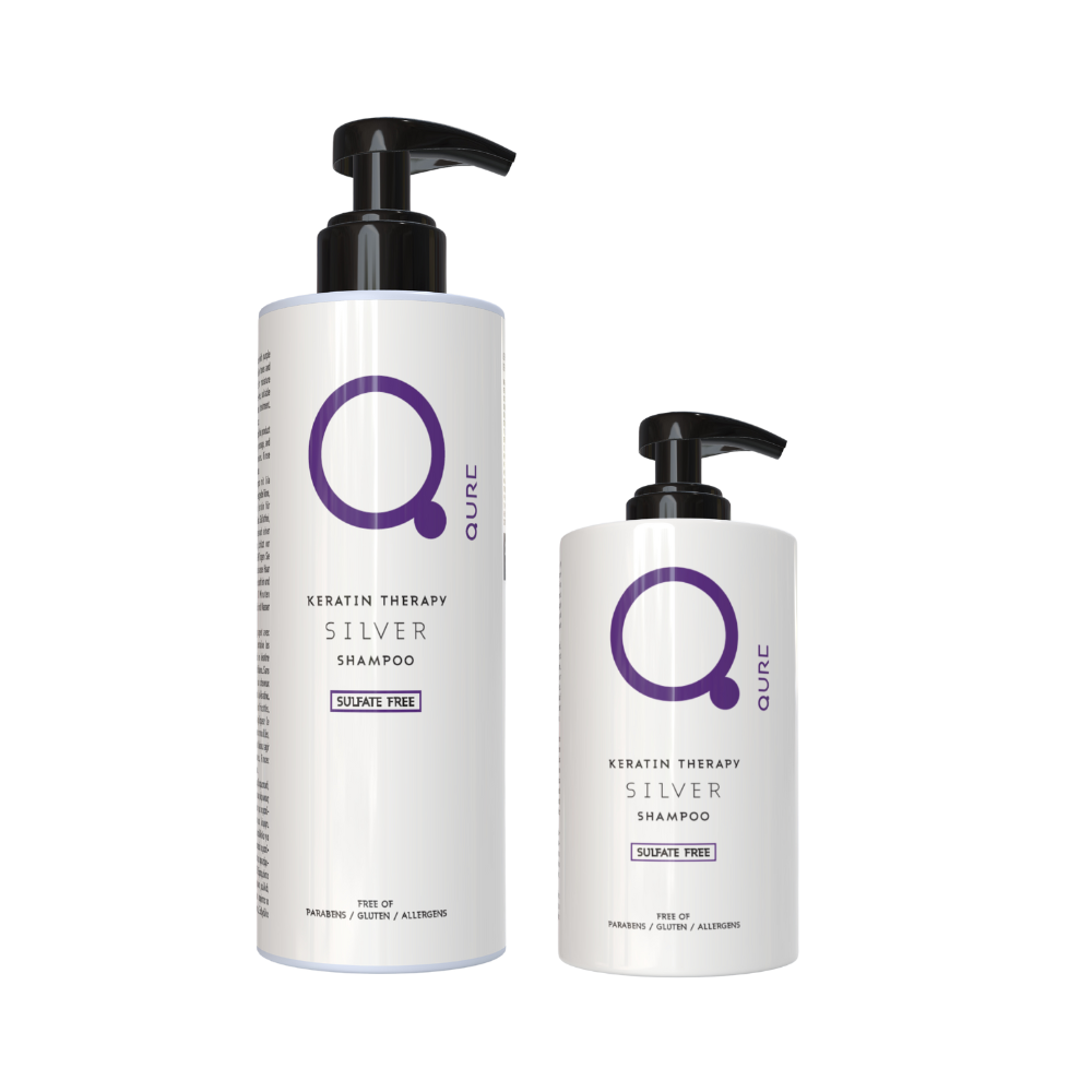 Silver Keratin Therapy Shampoo 300ml and 1000ml