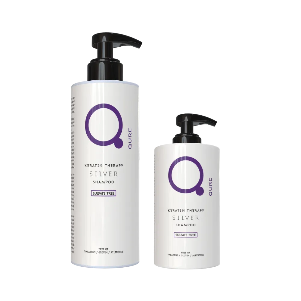 Silver Keratin Therapy Shampoo 300ml and 1000ml