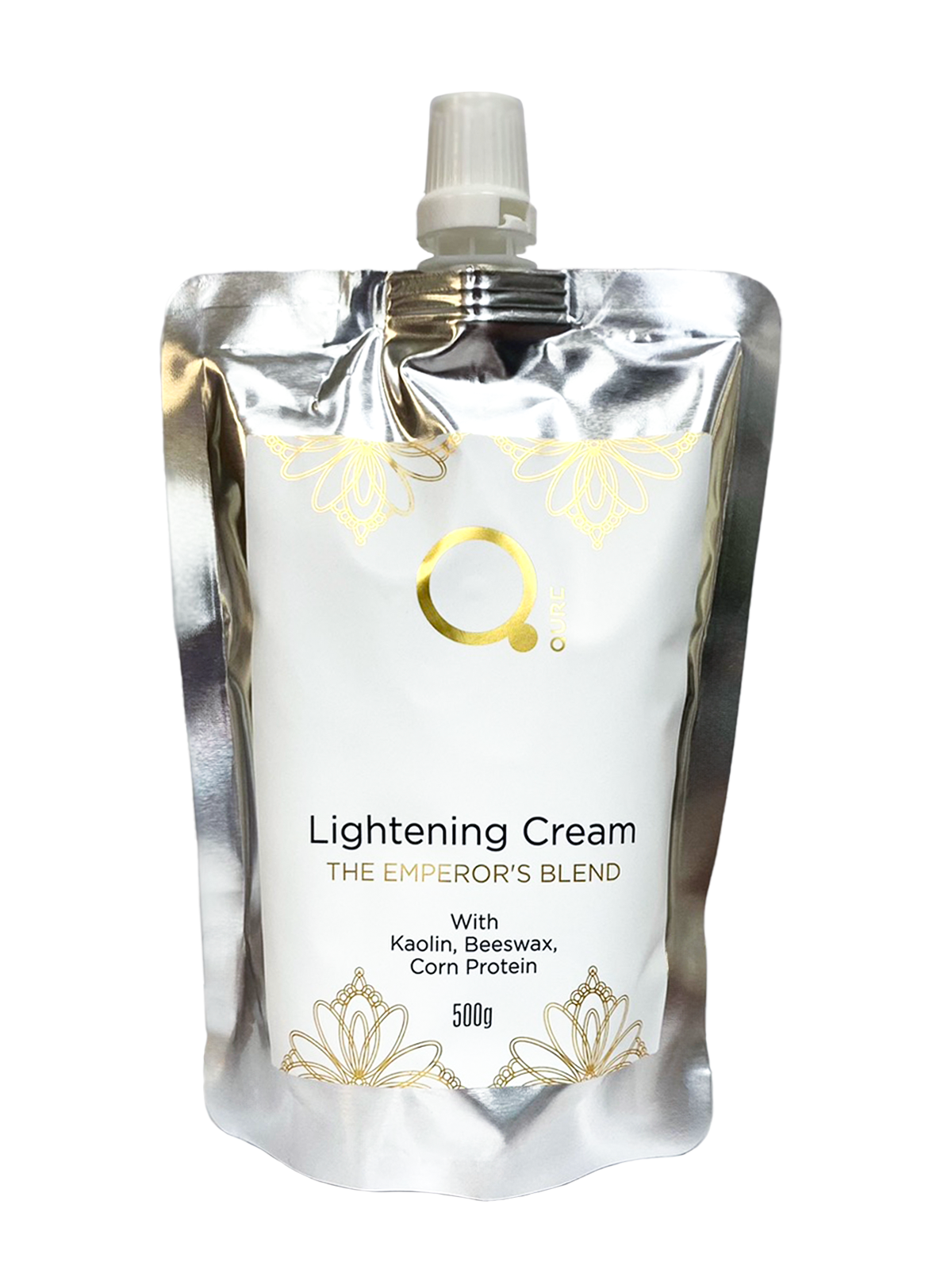 Lightening Cream Emperor's Blend with Kaolin, Beeswax, Corn Protein 500ml by Qure